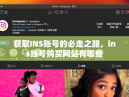 获取INS账号的必走之路，ins账号购买网站有哪些