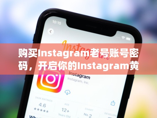 购买Instagram老号账号密码,开启你的Instagram黄金时代