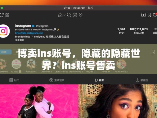 博卖ins账号，隐藏的隐藏世界？ins账号售卖